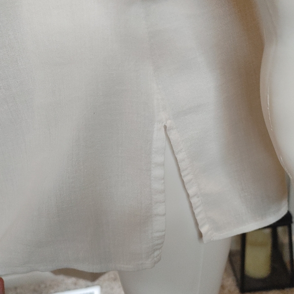 LA BLANCA Coverup, White L - Picture 10 of 14